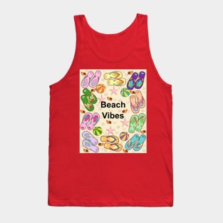 Beach Vibes - Flip Flops Tank Top